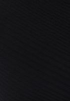 Women Black Short Sleeve Knitwear with Single Shoulder Detail