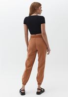 Women Brown Soft touch jogger pants