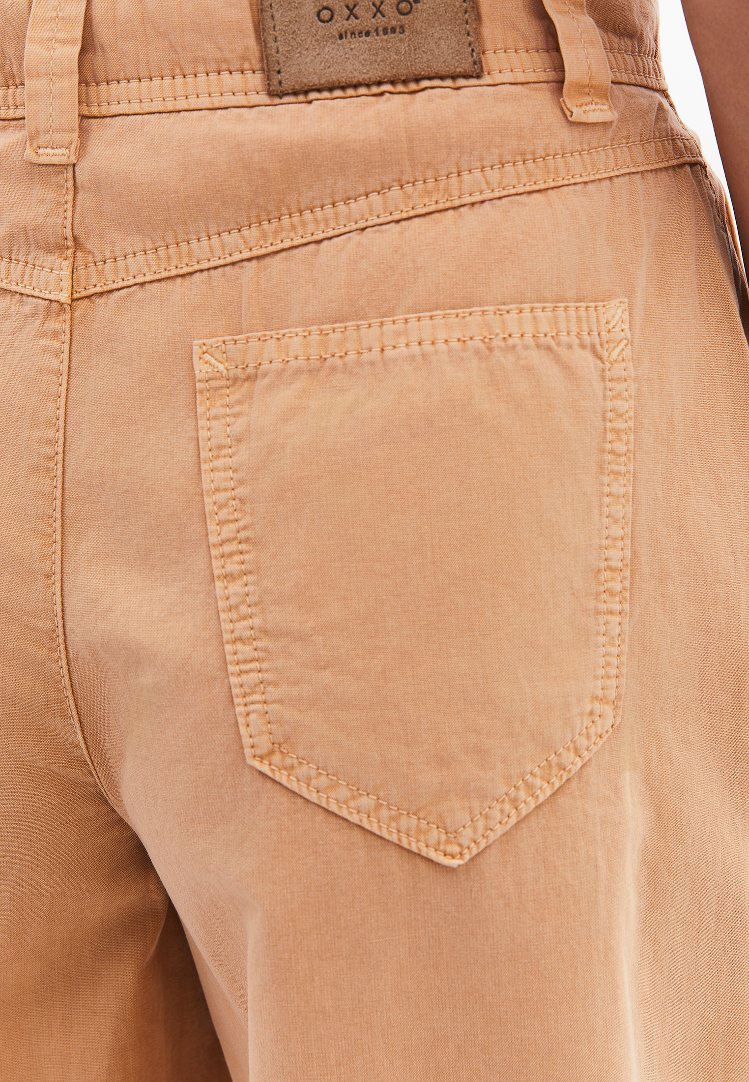 Beige Mid Rise Balloon Pants Online Shopping | OXXOSHOP