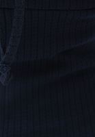 Bayan Lacivert Cut-Out Detaylı Midi Boy Elbise