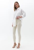 Women White Cotton Oversize Shirt