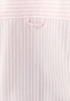 Bayan Pembe Çizgili Oversize Gömlek