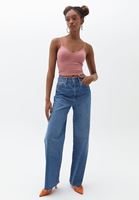 Bayan Pembe İnce Askılı Destekli Bralet