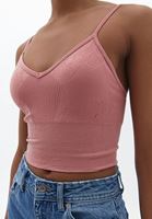 Bayan Pembe İnce Askılı Destekli Bralet