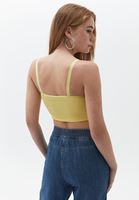 Women Yellow Seamless Bralet