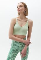 Women Green Seamless Bralet