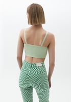 Women Green Seamless Bralet