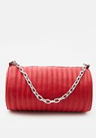Women Red Barrel Bag with Chain Detail