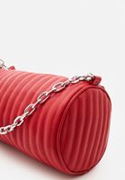 Women Red Barrel Bag with Chain Detail