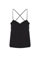 Dantelli Atlet ve Slim-Fit Pantolon Kombini