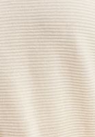 Bayan Açık Krem Oversize Triko Kazak ( TENCEL™ )