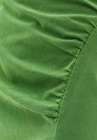 نساء أخضر تنورة بتفاصيل مزمومة وفتحة على الساق