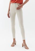 Women Cream TENCEL slimming effect skinny pants