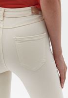 Women Cream TENCEL slimming effect skinny pants