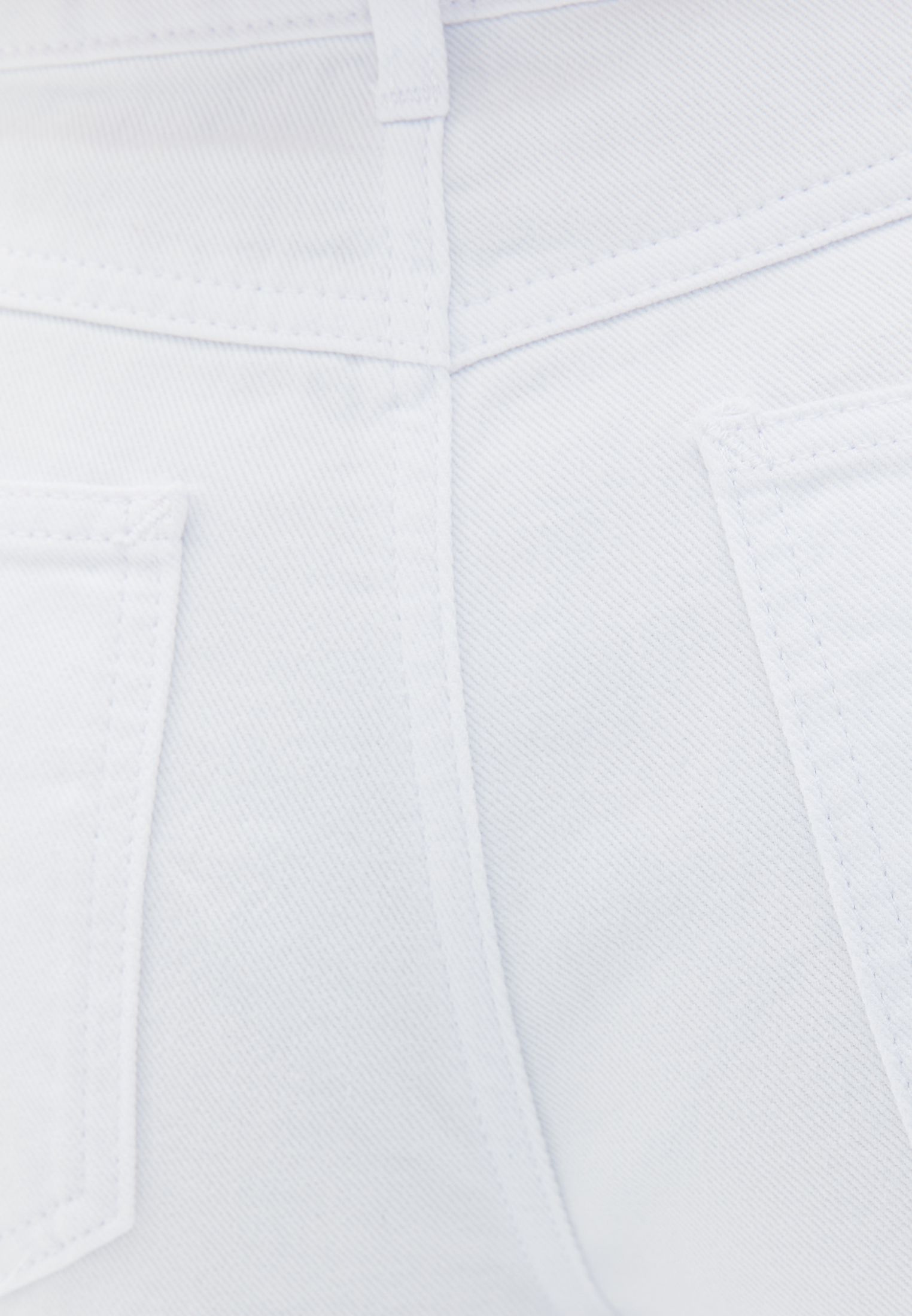 White High Rise Straight Fit Pants Online Shopping | OXXOSHOP