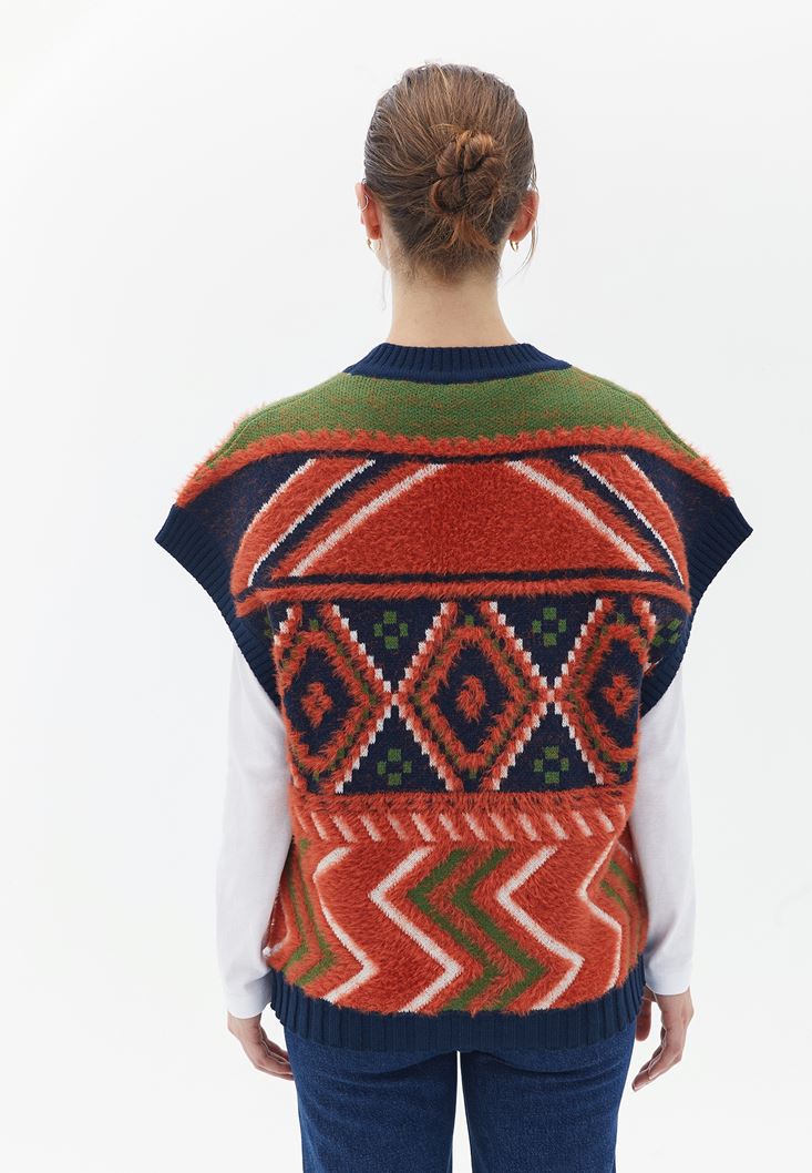 Women Mixed Soft Touch Pullover