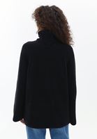 Women Black Soft Touch Loose Fit Sweater