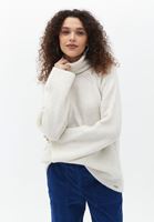 Women Beige Soft Touch Loose Fit Sweater