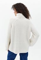 Women Beige Soft Touch Loose Fit Sweater