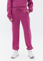 Women Pink High Rise Jogger Pants