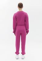 Women Pink High Rise Jogger Pants