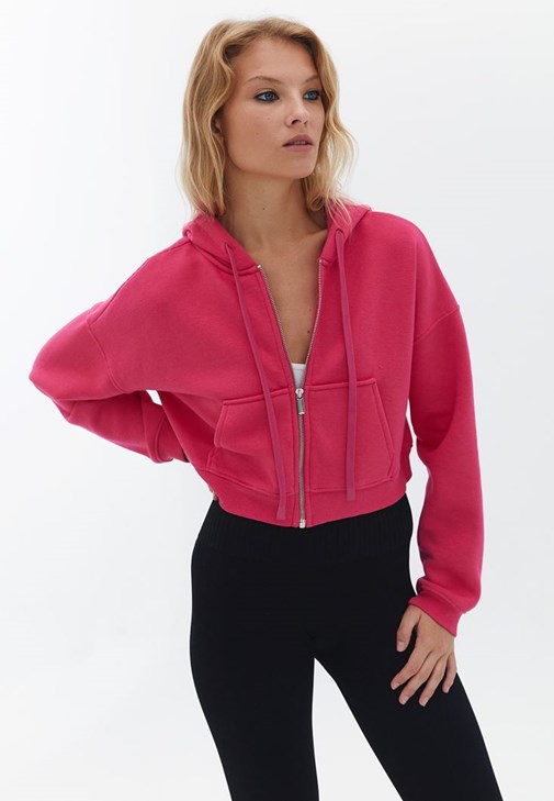 Sweat Hırka ve Tayt Kombini