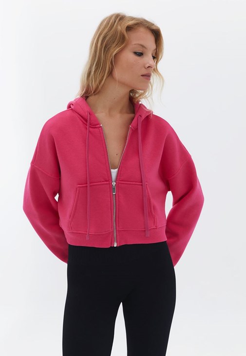 Sweat Hırka ve Tayt Kombini