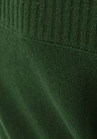 Women Green Sweater with Shoulder Detail