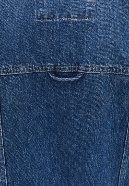 Oversize Denim Ceket ve Pantolon Kombini