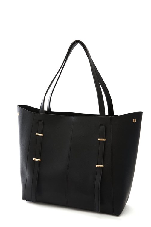 Black Tote Bag with Strap Online Shopping | OXXOSHOP
