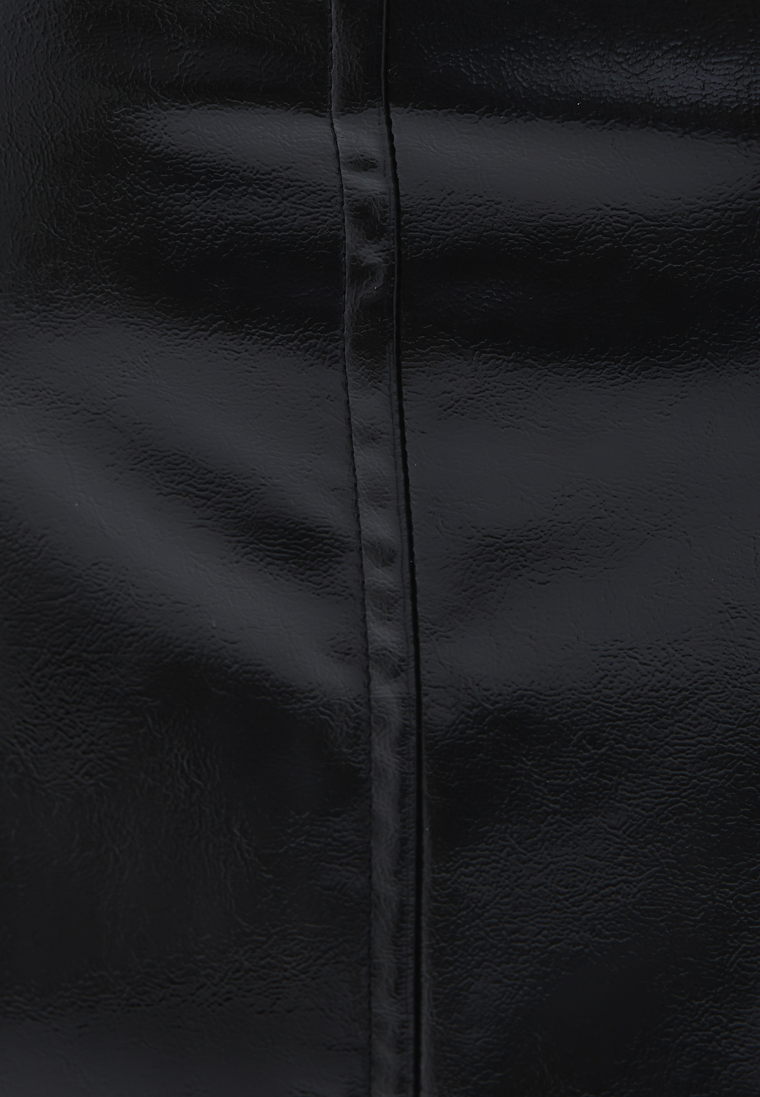 Black Low Rise Patent Leather Mini Skirt Online Shopping