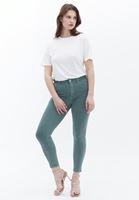 Bayan Yeşil Curvy Skinny Pantolon ( TENCEL™ )