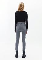 Women Grey High Rise Skinny Fit Pants