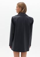 Women Black Oversize Blazer