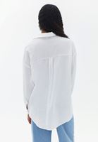 Women Cream Oversize Shirt 