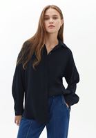 Women Black Oversize Shirt 