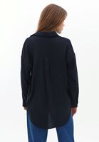 Women Black Oversize Shirt 