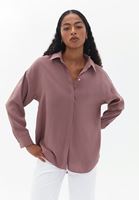 Women Pink Oversize Shirt 