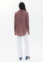 Women Pink Oversize Shirt 