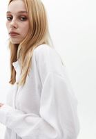 Women White Oversize Shirt 