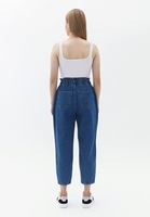 Women Blue High Rise Baggy Fit Denim Pants