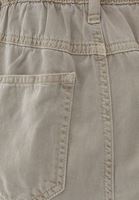 Women Beige Ultra High Rise Baggy Fit Pants