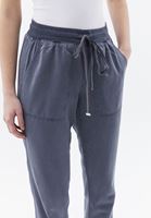 Women Grey Mid Rise Jogger Pants