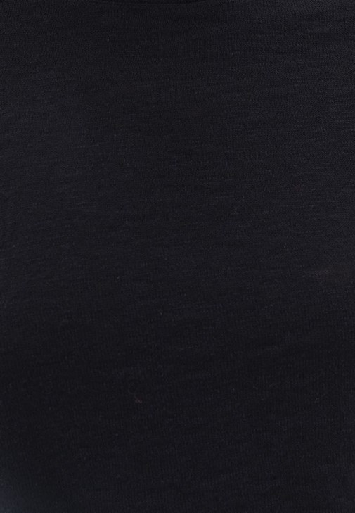 Crop Kazak ve Denim Pantolon Kombini