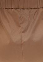 Women Brown High Rise Wide Leg Pants