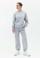 Women Grey Soft Touch Oversize Sweatshirt