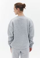 Women Grey Soft Touch Oversize Sweatshirt