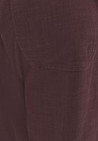 Women Bordeaux High Rise Carrot Fit Pants