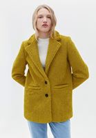 Women Yellow Oversize Blazer