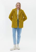 Women Yellow Oversize Blazer